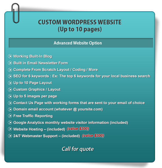Custom WordPress Website Design